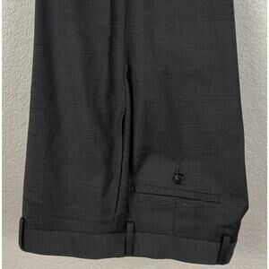 Ralph Lauren Mens Dress Pants 34x32 Gray Classic Glen Plaid